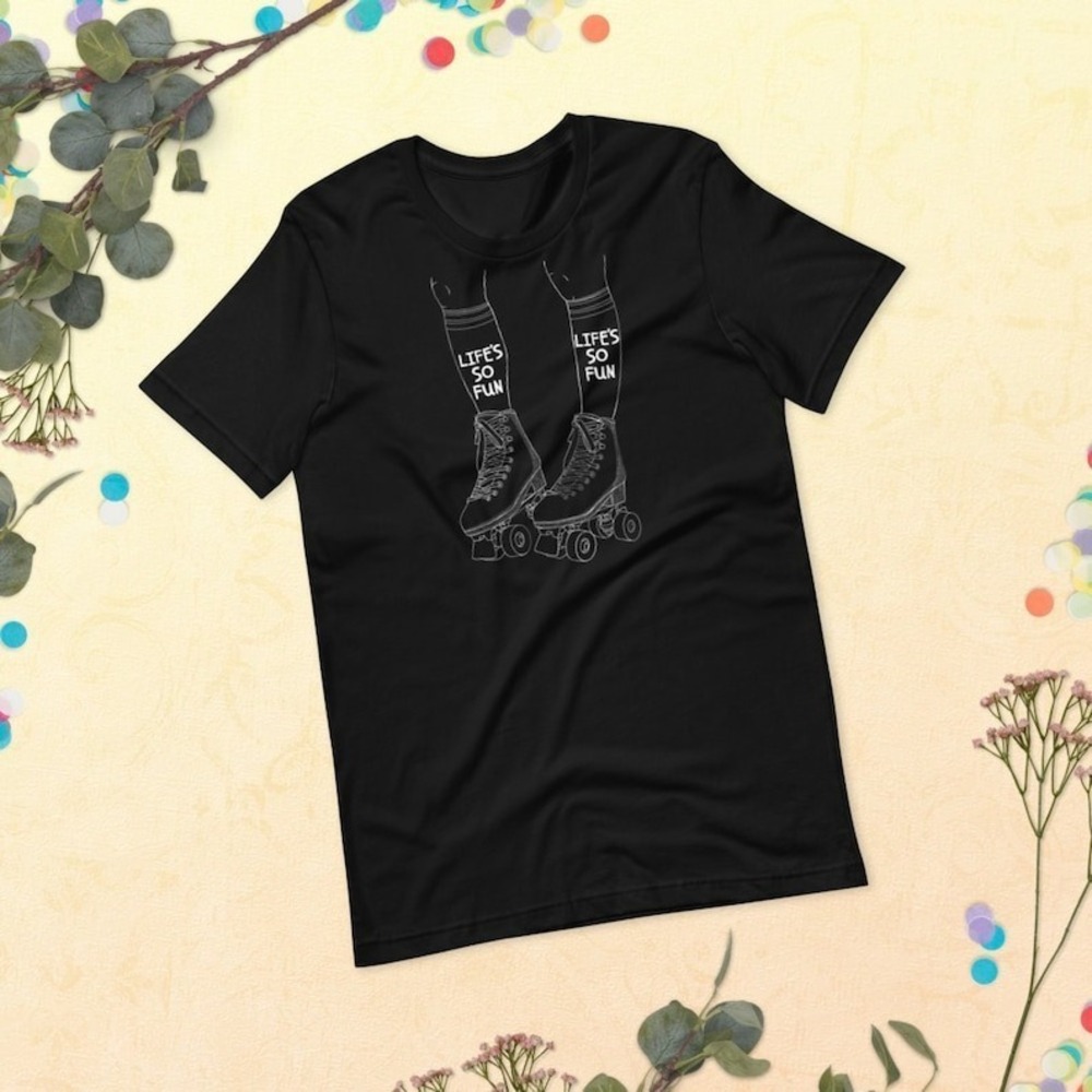 Lifes So Fun Shirt - Silk Chiffon Shirt - Shirt